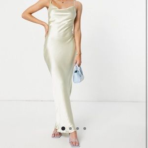 ASOS Maxi satin dress